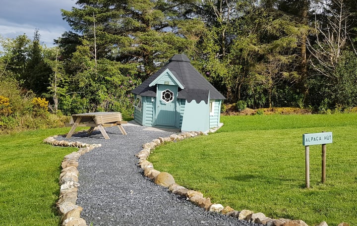 Hut site in Ballybaun (lackalea Ed)