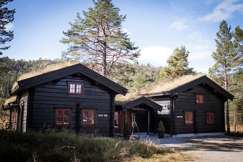 Gautefall Langmyrstuene (2 cabins in one)