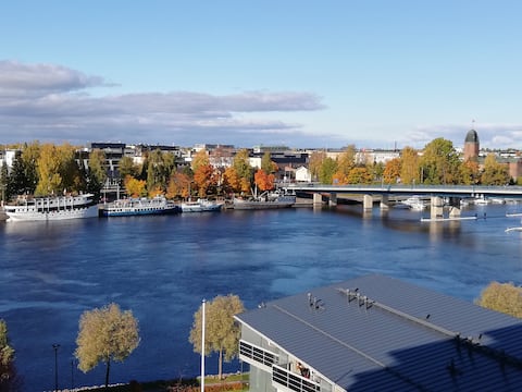 Flat with fantastic views over Joensuu