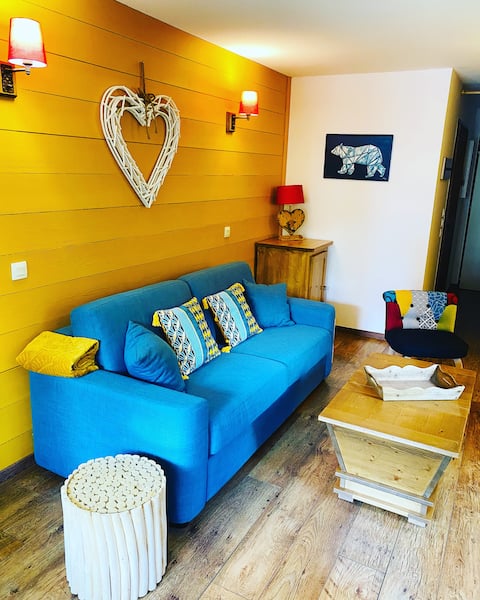 Top performing Airbnb: Comfortable studio in Brides Les Bains