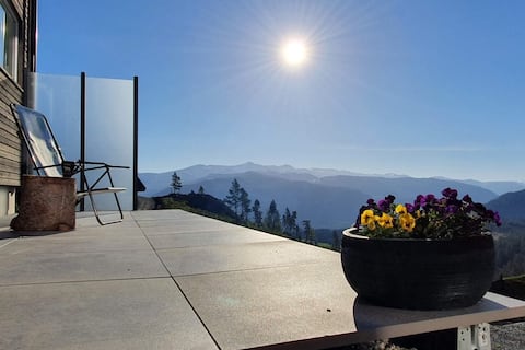 Mini cabin with panoramic view of Voss/5 people