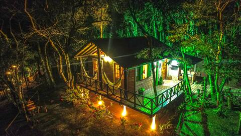 Cabana with a privileged look to the Serra.