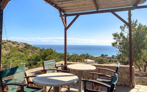 Villa Artemis, panoramic Sarakiniko View and WiFi