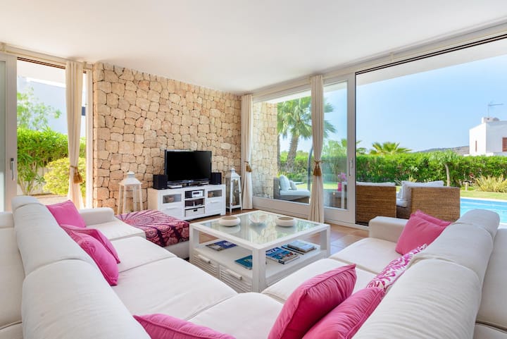 Can Rin, Exclusiva Villa, Piscina Y Vistas Al Mar - Ibiza Airport (IBZ)