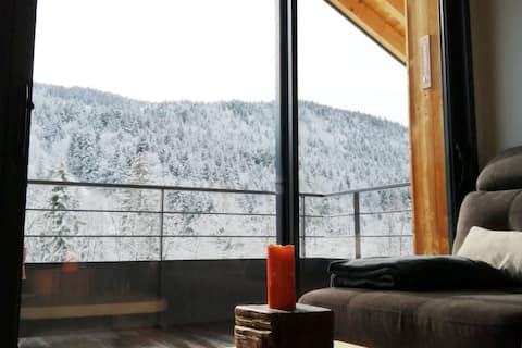 Top Airbnb: New 45 m² apartment in a quiet chalet à Saint Jean De Sixt