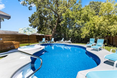 Beach Bungalow w/ Pool & Hot Tub. Casinos nearby!