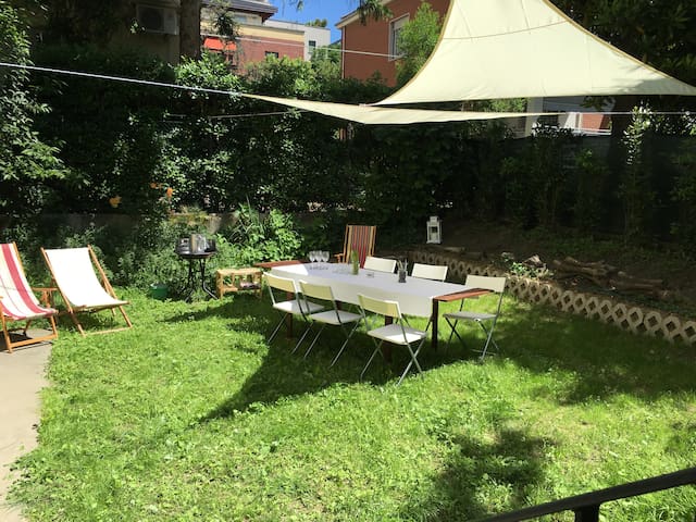 Appartamento in villa con giardino – CloMoBo