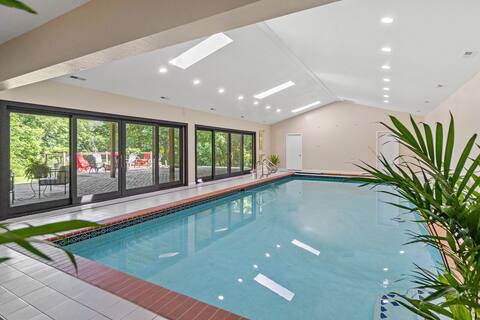 5BR, 7.2k SF & Indoor Pool on 10 Acres, Ft. Wayne