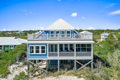 Little Slice of Heaven ~Casa Azul: 180° ocean view