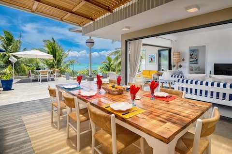 Rooftop penthouse on the beach