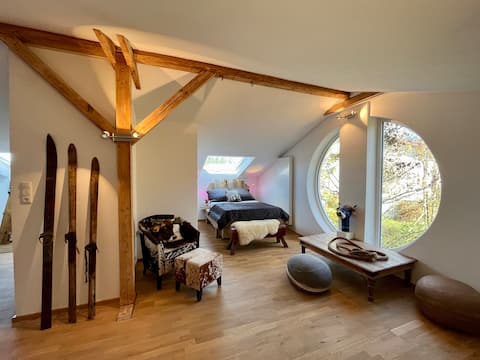 Happy Cow Villa – Loft for Rest & Balance