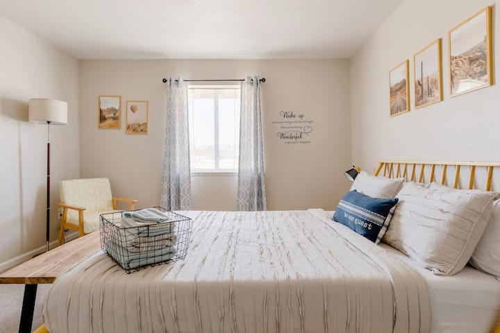 Large master bedroom.