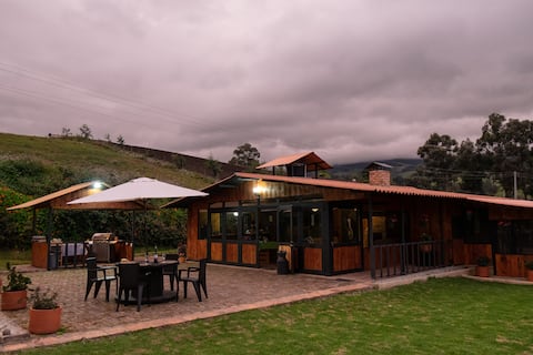 Beautiful cabin ideal for relaxing "Pa que mas"