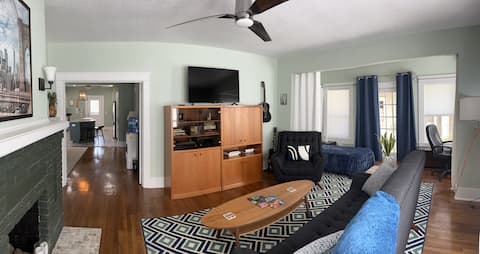 Top Airbnb: 1 mile to Trinity Univ, Monte Vista, quiet, safe in Monte Vista
