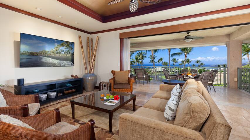 PiH Ocean Palms Villa: MaunaKea Ocean/Sunset Views