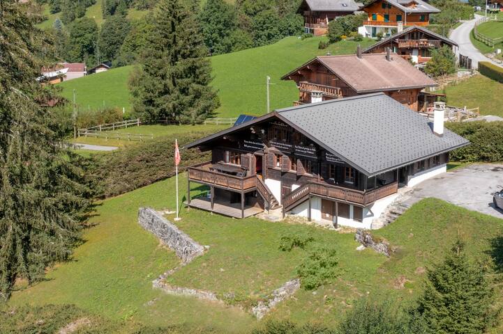 Unique Chalet with stunning view in Les Diablerets gallery image 2