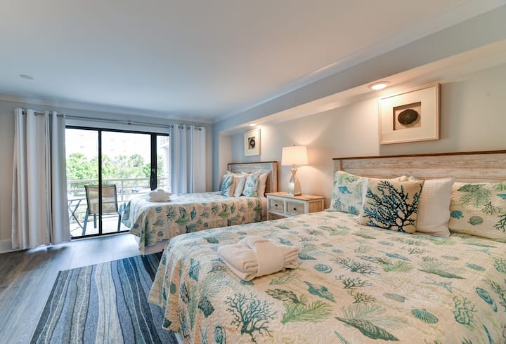 セカンドスイートから離れた専用のバルコニーからは素晴らしい景色が楽しめます。