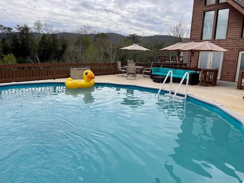 Large lake home with room to play.