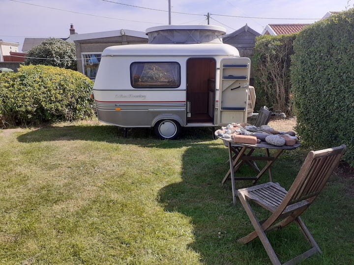Enjoy staying by the seaside in my Eriba caravan - Campers/RVs for Rent in  Bacton-on-Sea, Norwich, Norfolk, United Kingdom - Airbnb