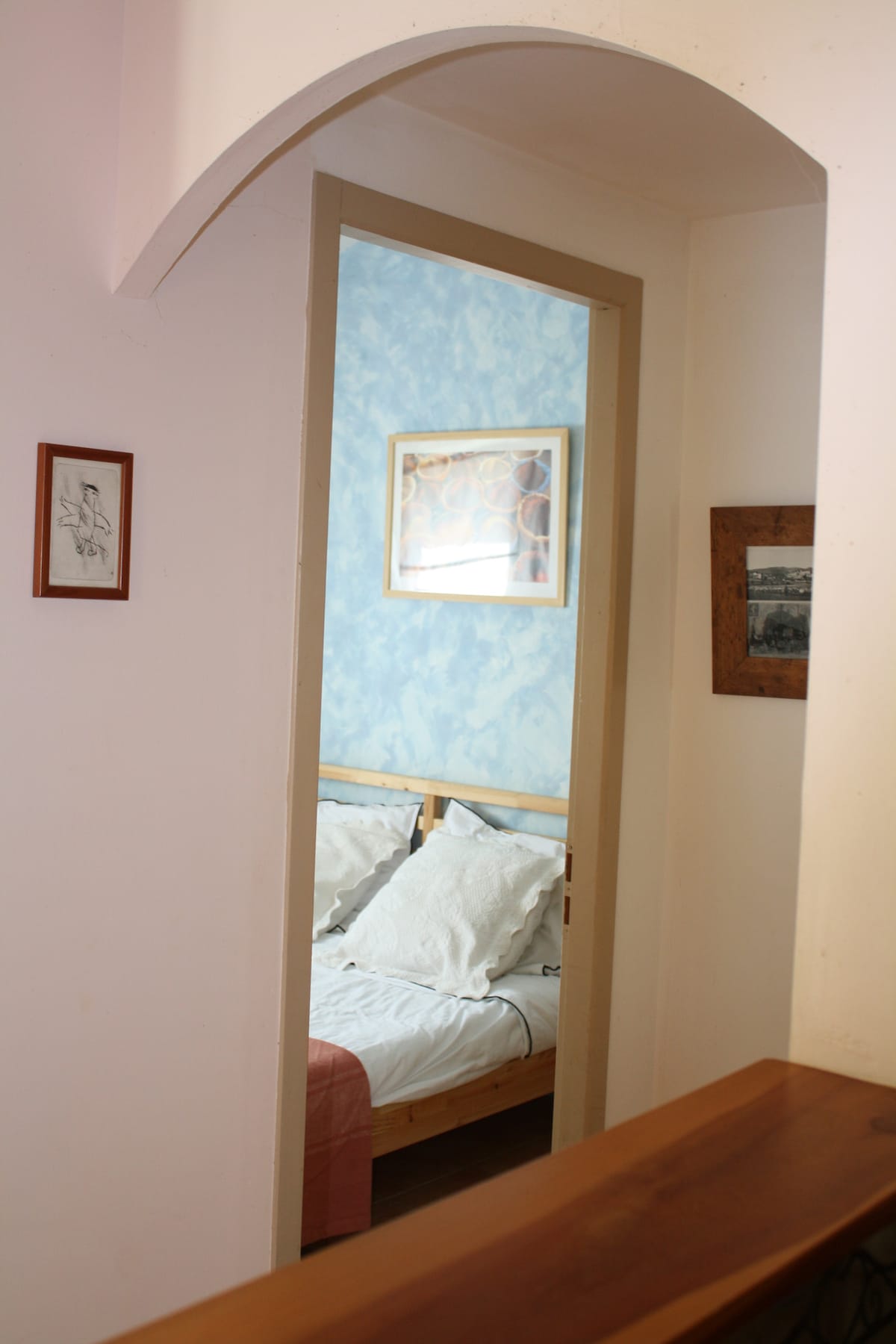 Access to the master bedroom on the ground floor.