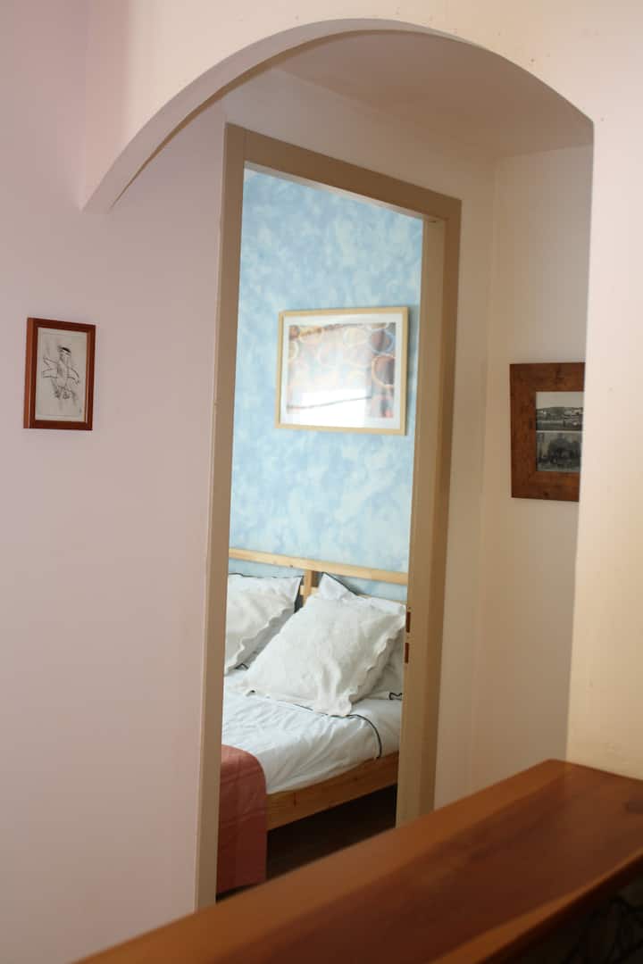 Access to the master bedroom on the ground floor.