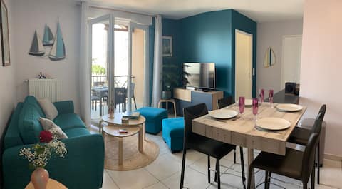 Annonce Airbnb populaire: Quiet and charming 2-room, Saint-Brévin-les-Pins center à Saint Brevin Les Pins