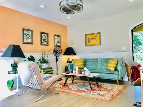 Top performing Airbnb: Convenient 1BR Home Near SJ Airport & Santa Clara in Rose Garden