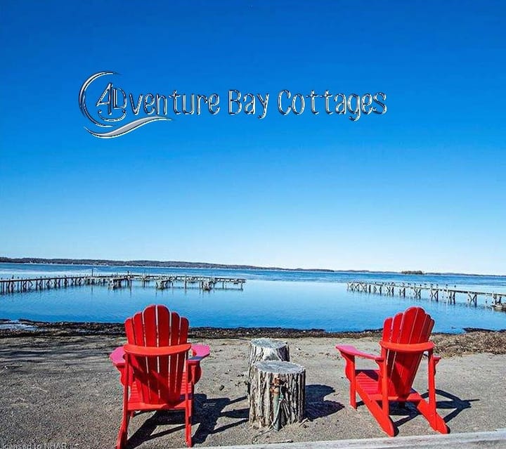 CL0100Casa de 2 dormitorios en el lago de arroz, kayak gratuito,SUP Cabañas en renta en Gores