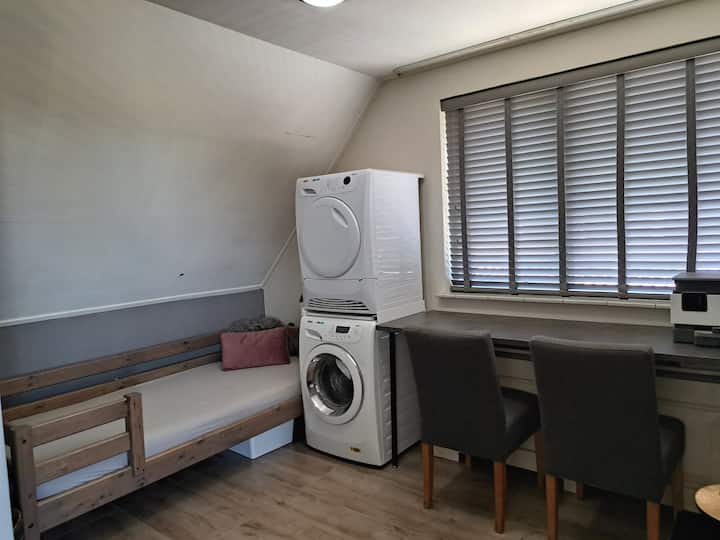 Secadora y lavadora incluidas