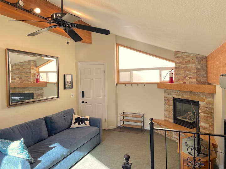 Cabin Living Room - TV, 2 queen sofa beds