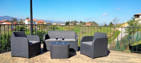 El Mirador de la Hayuela, 7 minutes from Comillas