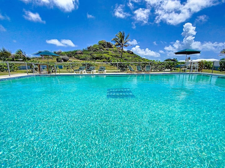 Orient Bay 🌴Beach Villa 3🌴feet In The Sand 🌴🌸🐚