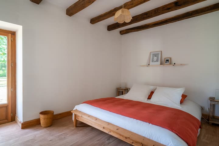 Slaapkamer in Chez Misja