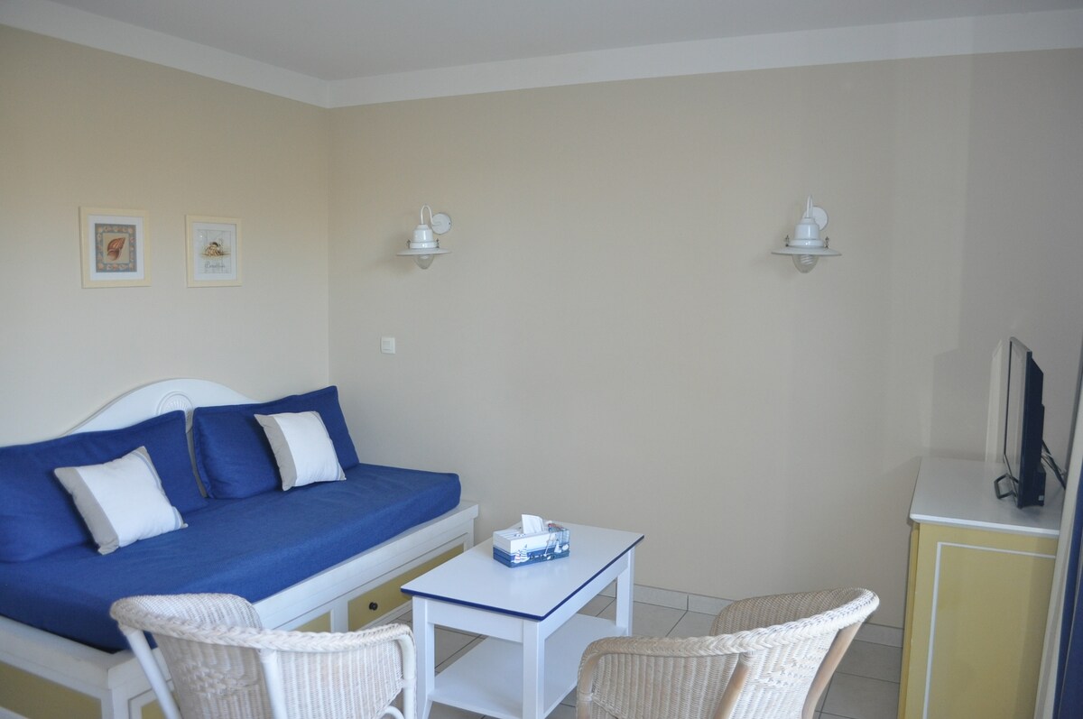 Zithoek TV Uitschuifbedden (2x1 persoon)