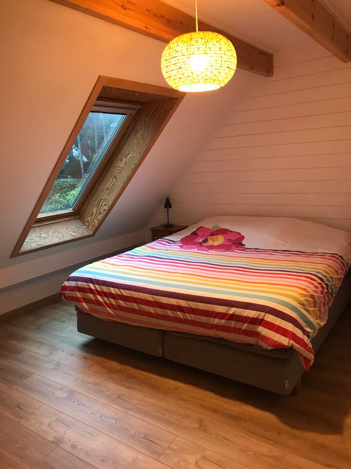 Ზემოთ ოთახი 1 საწოლით 180 × 200 სმ