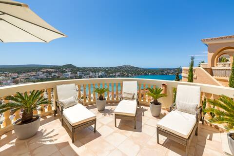 Sea View Villa Buena Vista in Santa Ponsa