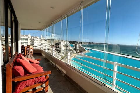 Beautiful view in San Alfonso del Mar