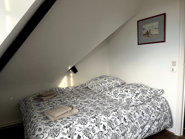 slaapkamer 1 groot tweepersoonsbed