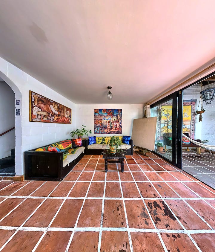 Lovely Artist House, Heart Of Historical Coyoacán - Mexico City