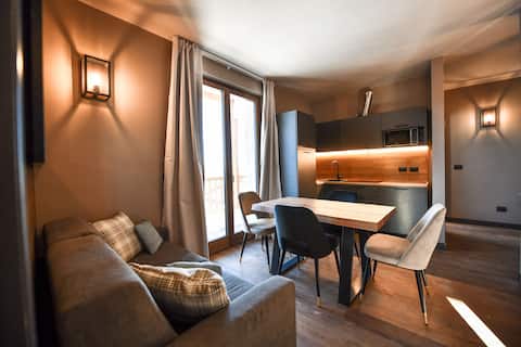 Three-room apartment with view of Chalet Everest Prato Nevoso