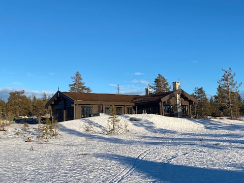 Fantastic new and large dream cottage in Veggli