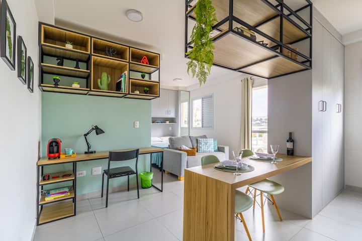 Spectacular View in a Modern Studio