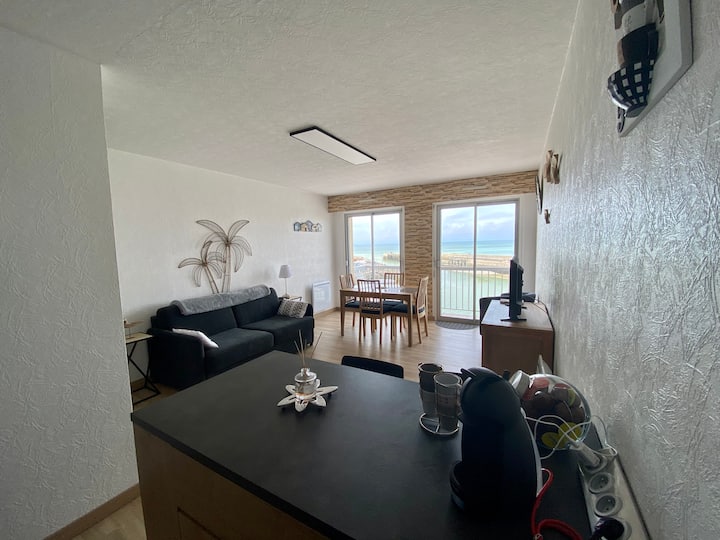 *Chez Bri'gîte* Studio/parking Privé  Vue Port&mer - Le Tréport