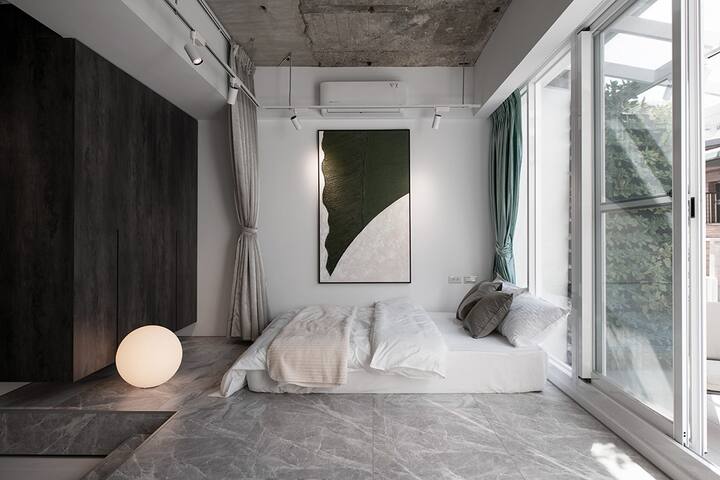 D apt . DUMO. /雙層獨享/台北車站/頂級衛浴3/泡澡浴缸/景觀陽台/4F+5F gallery image 4