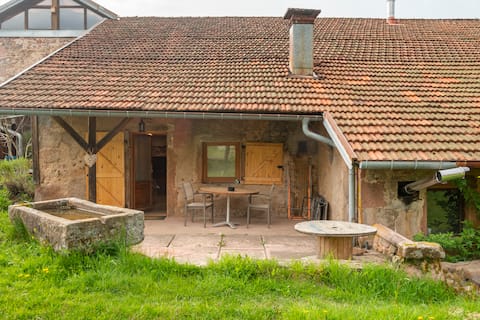Renovated studio in beautiful Vosges farmhouse
