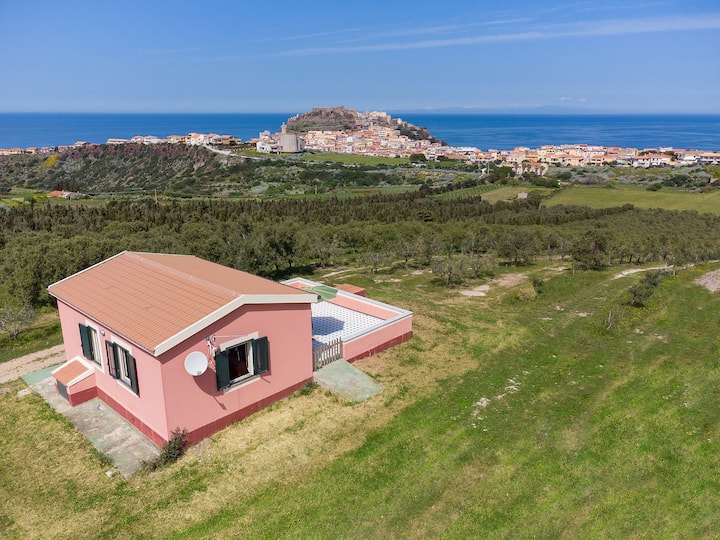 Casa In Campagna Con Stupenda Vista Sul Mare 700 M Dal Paese - Castelsardo