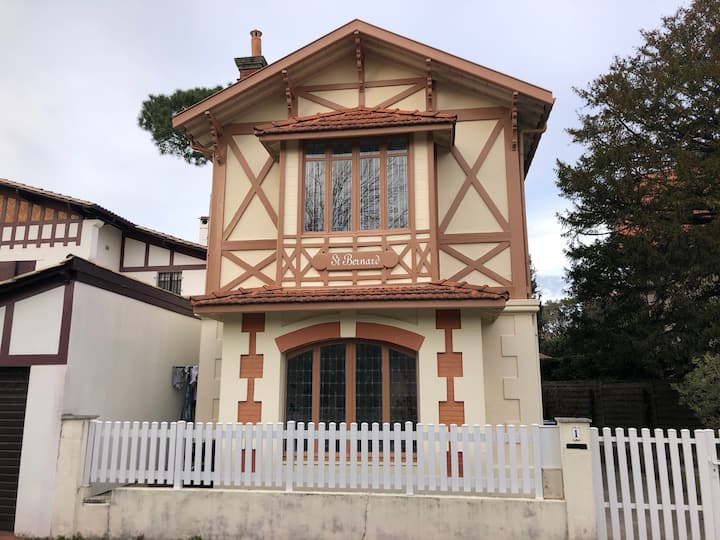 Maison Arcachonnaise Ville D'hiver 6-8p 900m Plage - Arcachon