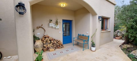 The house among the trees. Ideal for a vacation for 2-4 families.