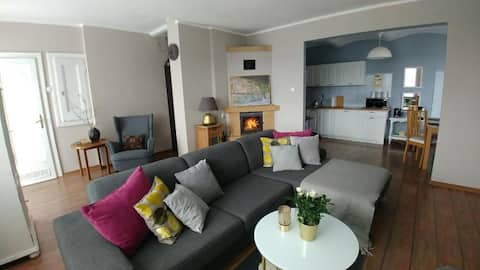 Nova No1 apartments with terrace and fireplace parking