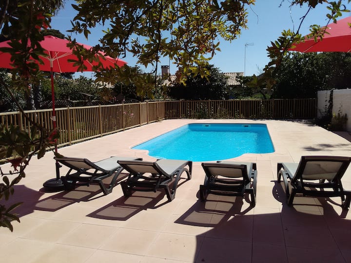 Gite Des Lauriers Avec Jacuzzi - Balaruc-les-Bains